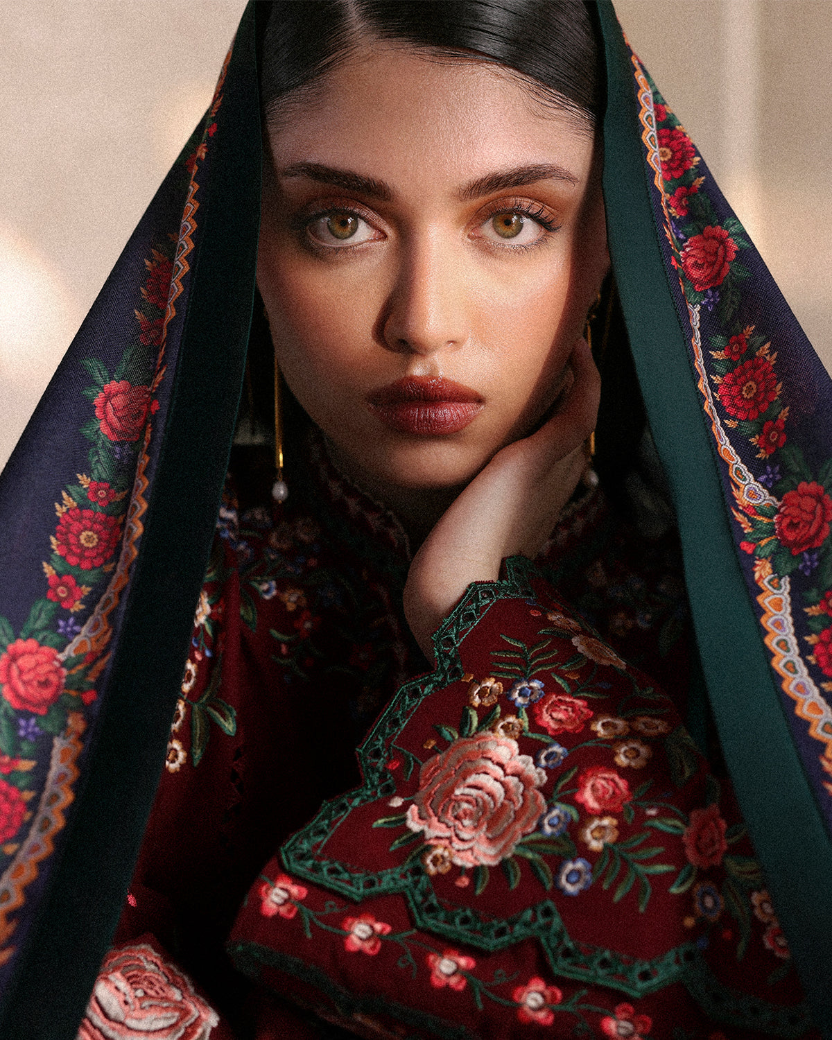 Jugnu | Khaddar 25 | Gulshan - by Libasekhas UK - Registered Vendor of : Jugnu - 100% Original Designer Dress