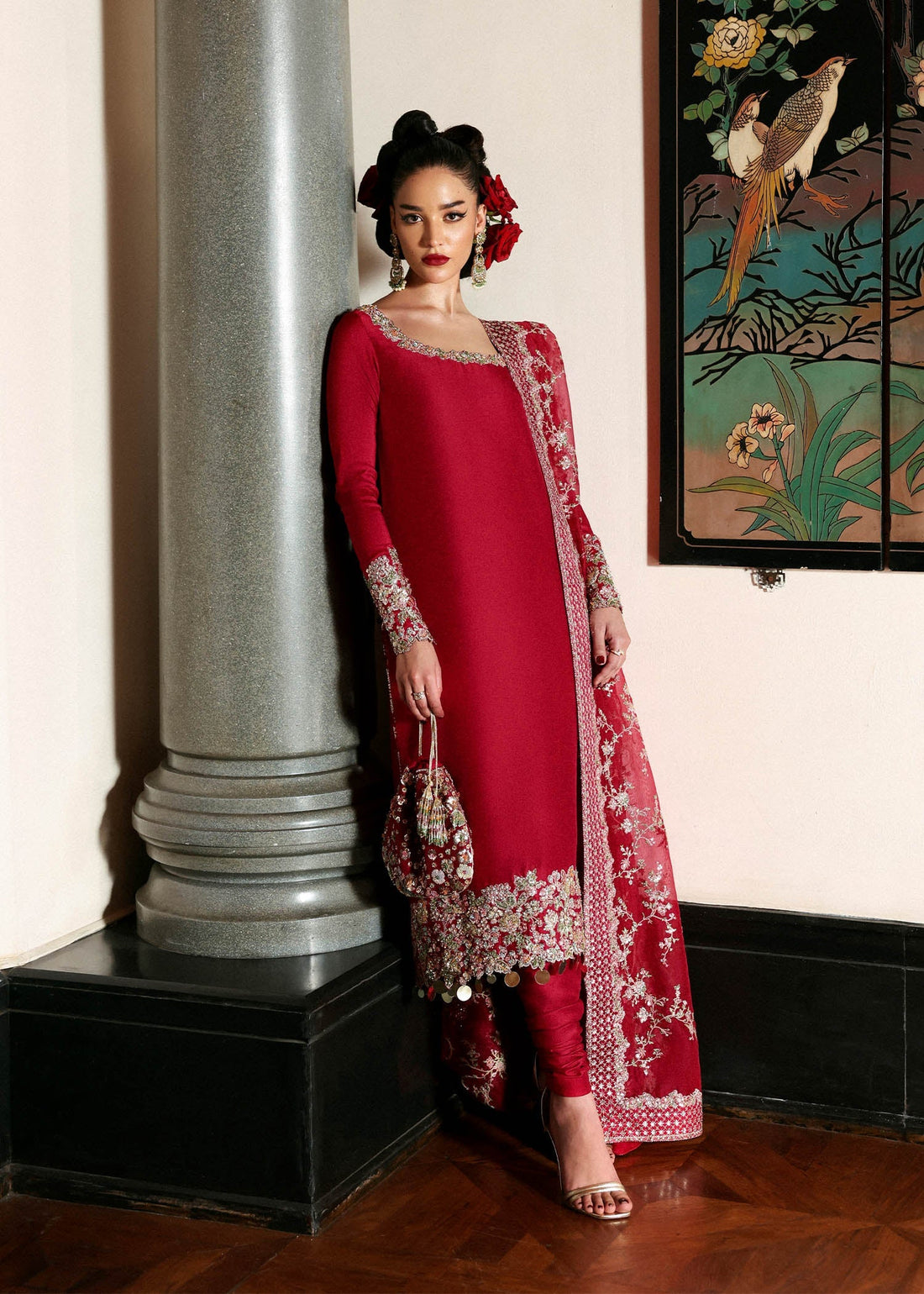 Hussain Rehar I The Scent Luxury Pret 25 I Zephira - by Libasekhas UK - Registered Vendor of : Hussain Rehar - 100% Original Designer Dress