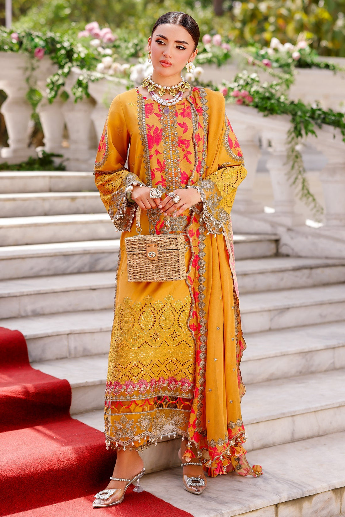 Charizma | Tabeer Lawn Vol 25 | CT5-13 - by - Libasekhas UK - Registered Vendor of : Charizma - 100% Original Designer Dresss