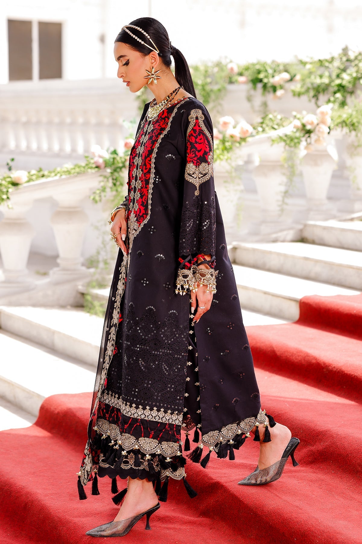 Charizma | Tabeer Lawn Vol 25 | CT5-09 - by - Libasekhas UK - Registered Vendor of : Charizma - 100% Original Designer Dresss