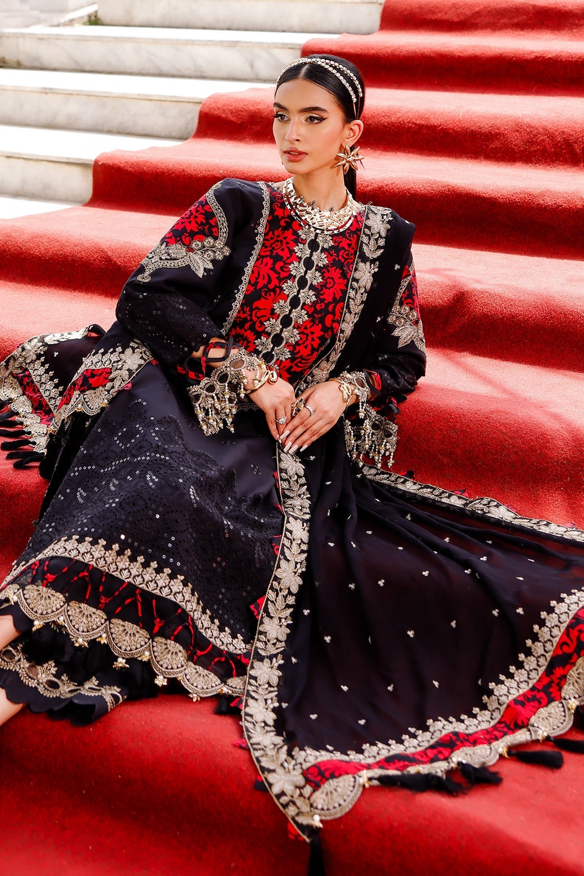 Charizma | Tabeer Lawn Vol 25 | CT5-09 - by - Libasekhas UK - Registered Vendor of : Charizma - 100% Original Designer Dresss