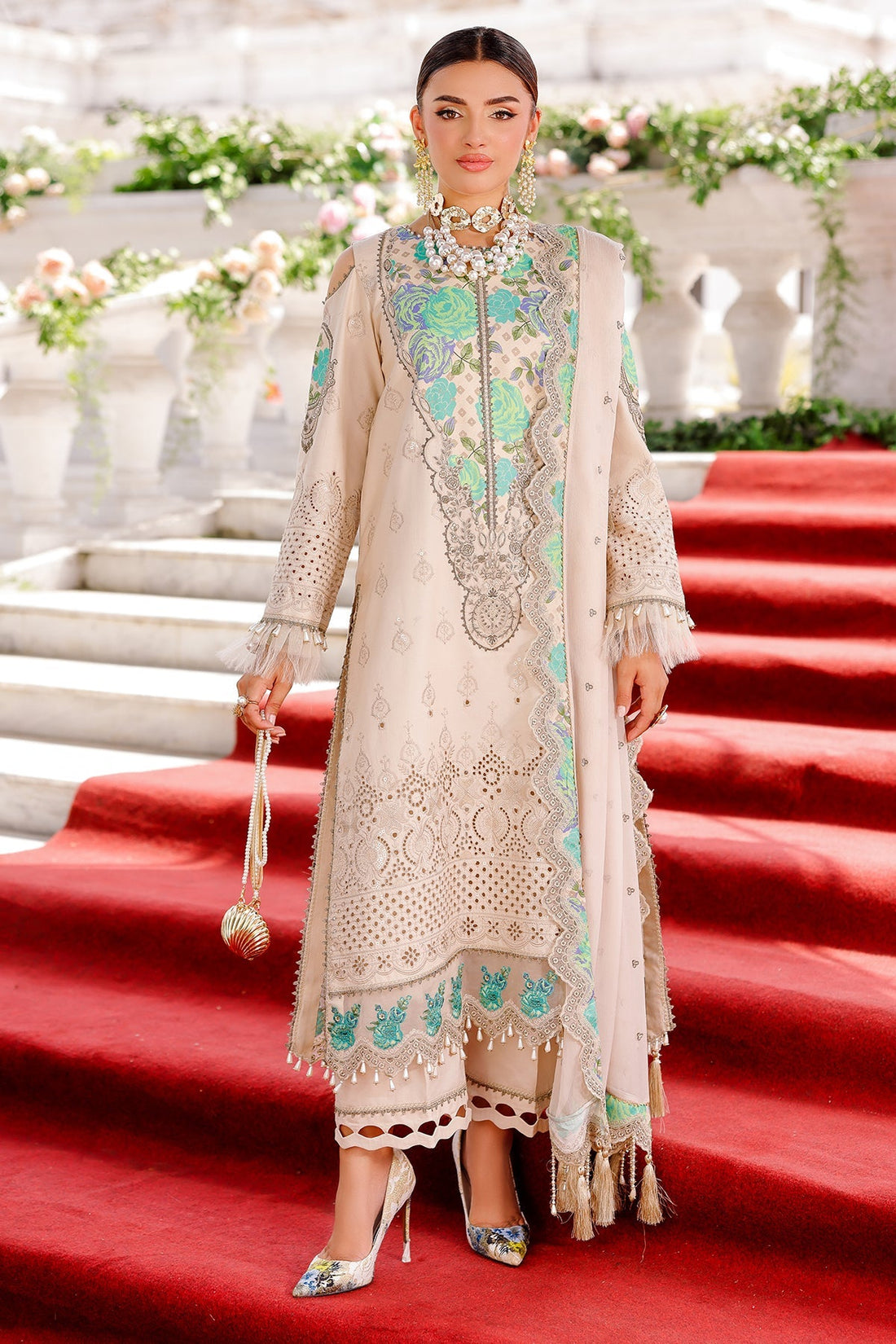 Charizma | Tabeer Lawn Vol 25 | CT5-11 - by - Libasekhas UK - Registered Vendor of : Charizma - 100% Original Designer Dresss