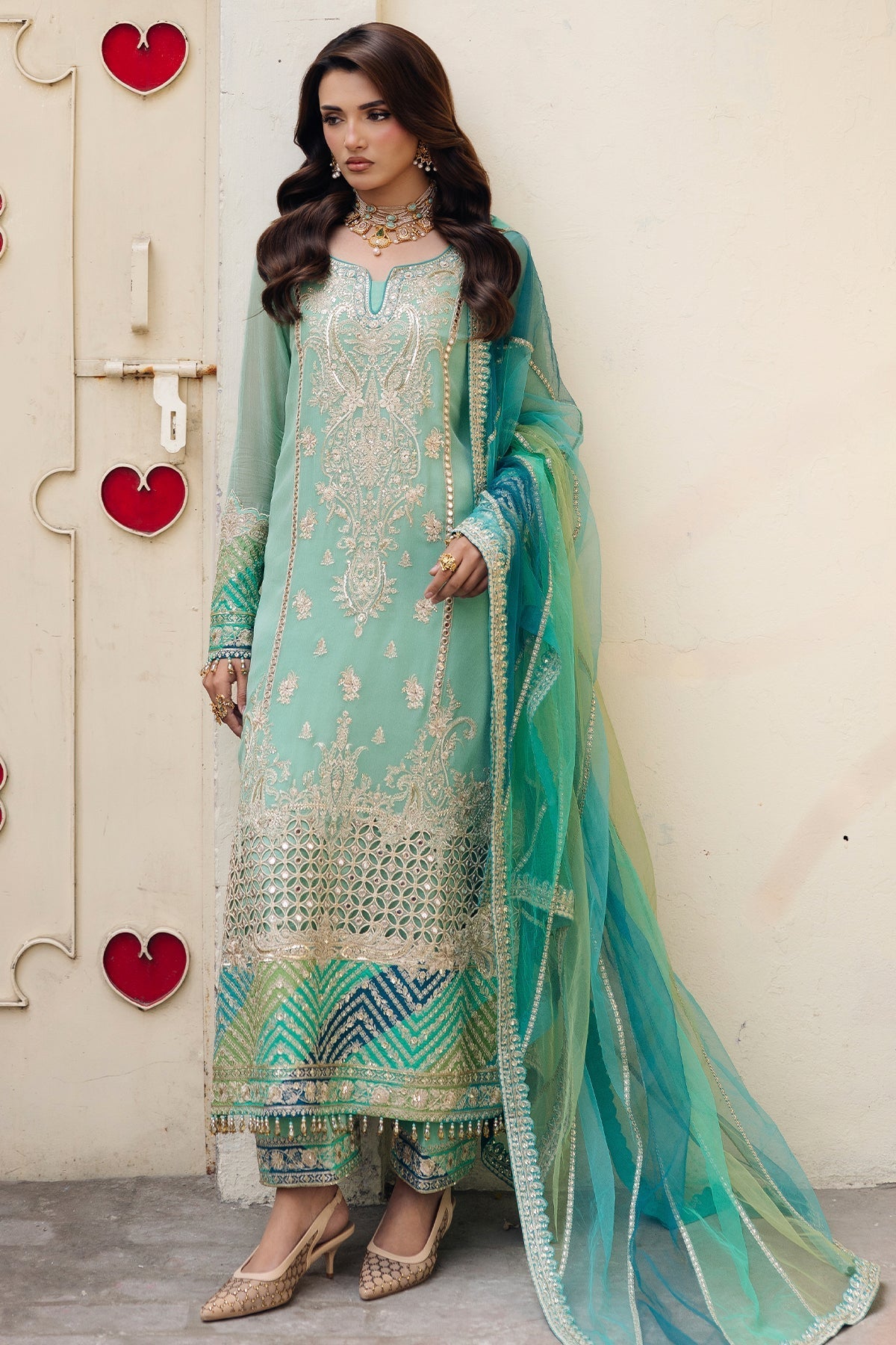 Charizma | Celine Festive 26 | CCE6-01 - by Libasekhas UK - Registered Vendor of : Charizma - 100% Original Designer Dress