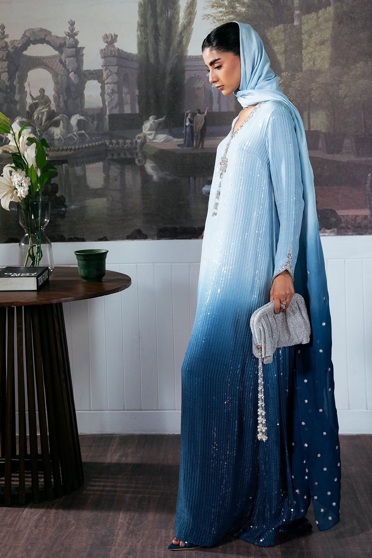 Mina Kashif | Loona Luxe Formals | Elara - by Libasekhas - Registered Vendor of : Mina Kashif - 100% Original Designer Dress