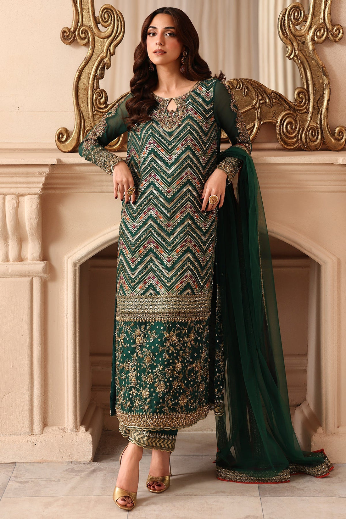 Charizma | Dastan e Jashan | DJW6-07 - by Libasekhas UK - Registered Vendor of : Charizma - 100% Original Designer Dress
