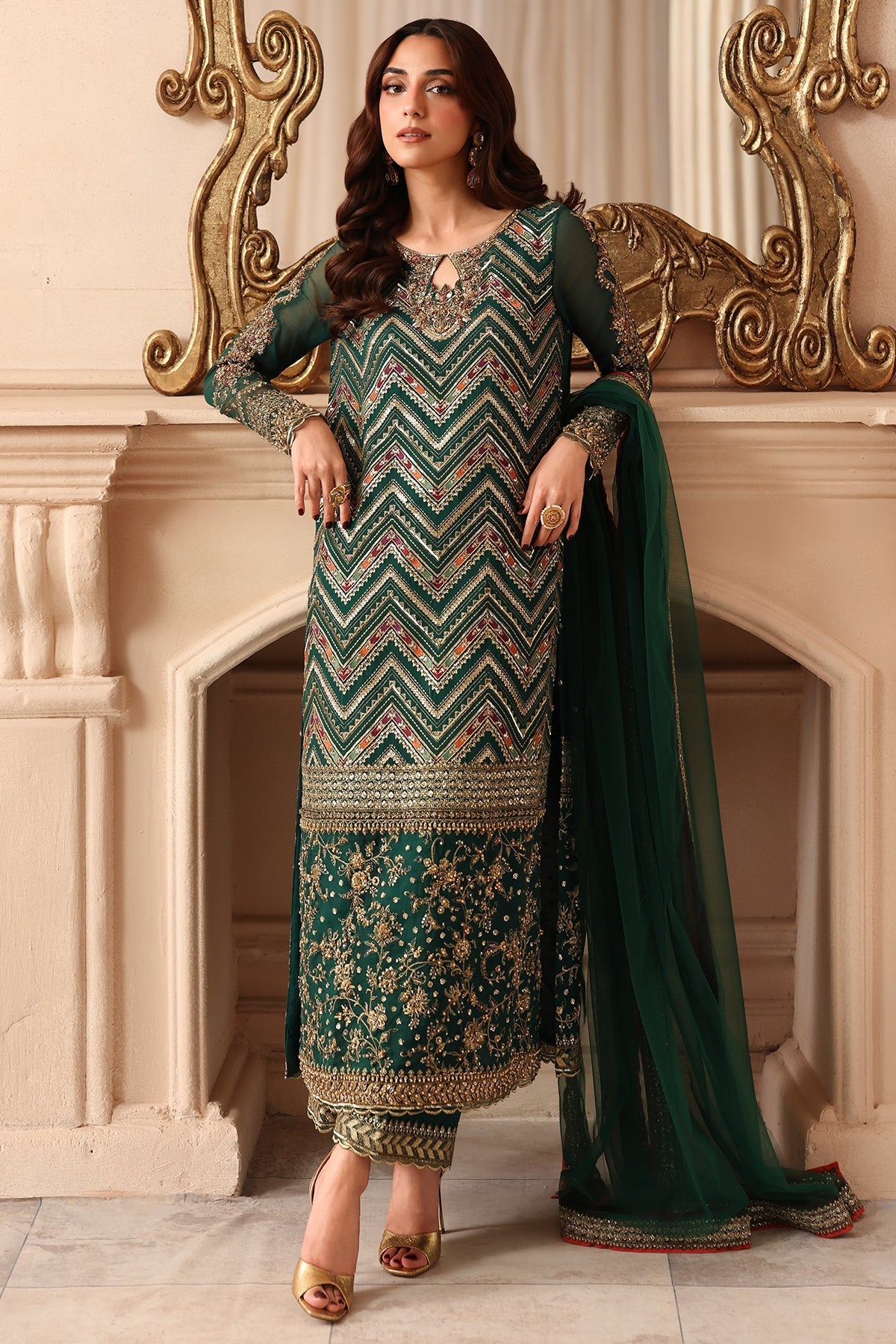 Charizma | Dastan e Jashan | DJW6-07 - by Libasekhas UK - Registered Vendor of : Charizma - 100% Original Designer Dress