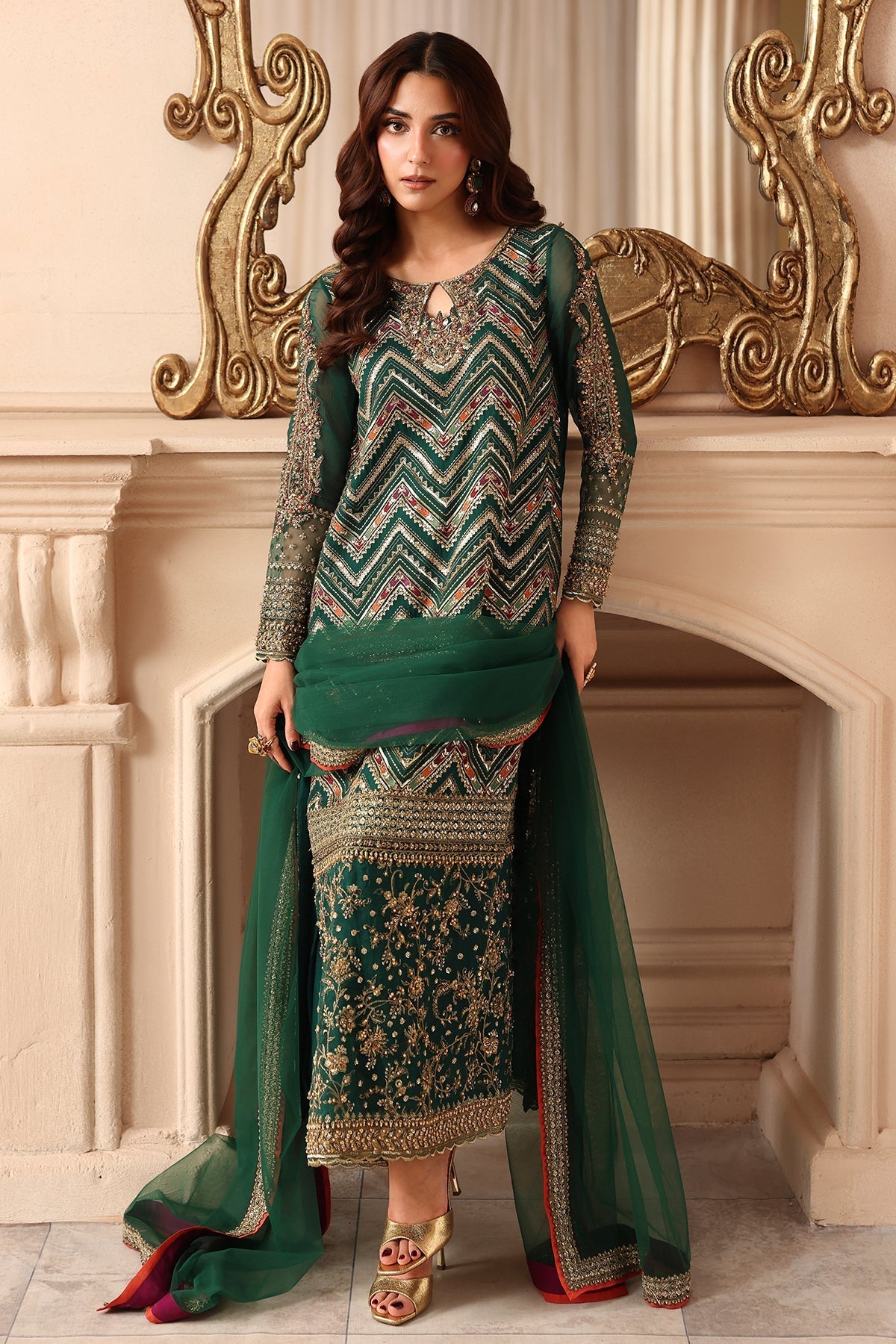 Charizma | Dastan e Jashan | DJW6-07 - by Libasekhas UK - Registered Vendor of : Charizma - 100% Original Designer Dress