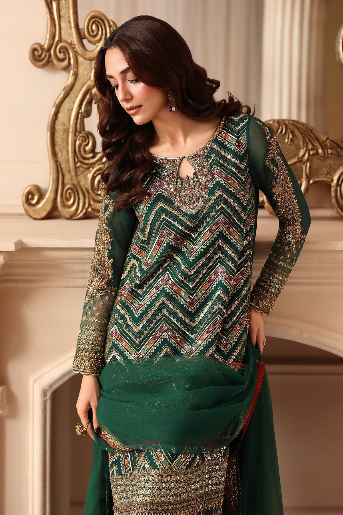 Charizma | Dastan e Jashan | DJW6-07 - by Libasekhas UK - Registered Vendor of : Charizma - 100% Original Designer Dress