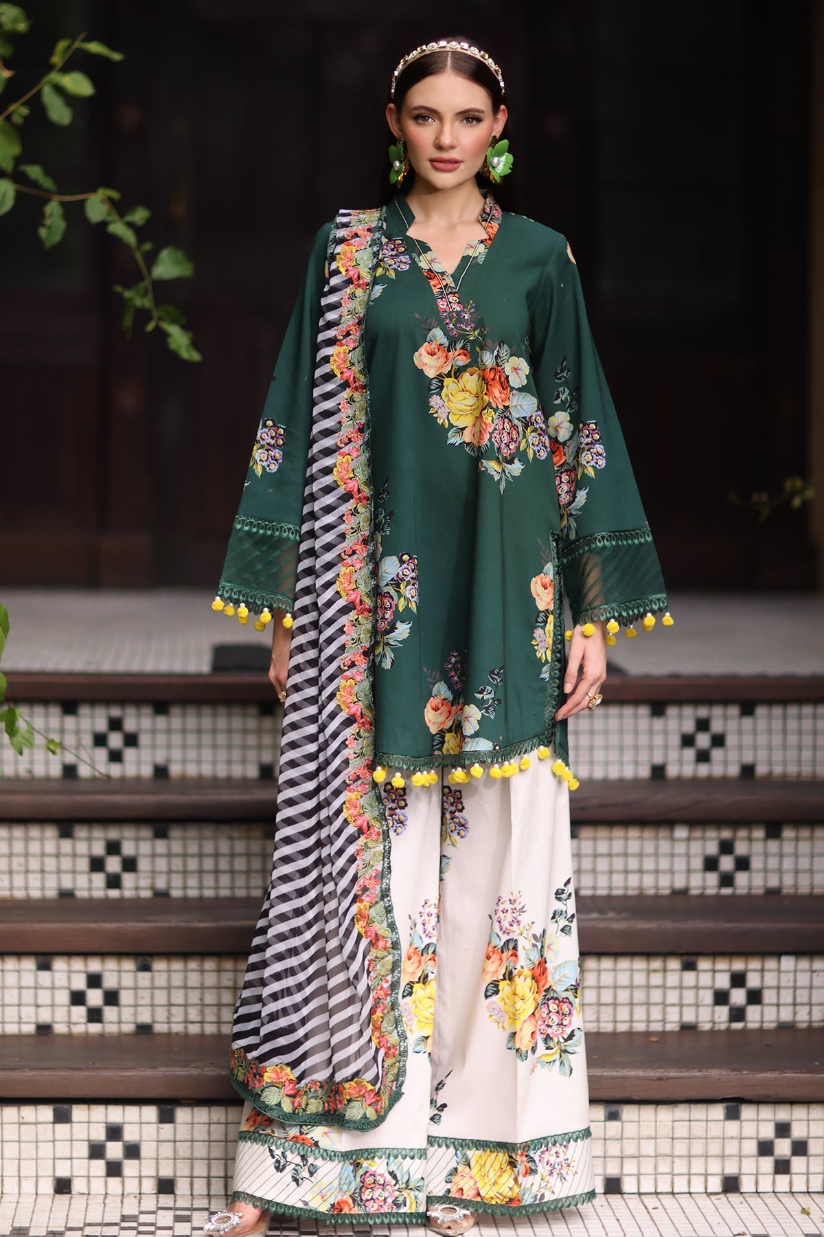 Charizma | Chunnri Collection | CH6-08 - by Libasekhas UK - Registered Vendor of : Charizma - 100% Original Designer Dress