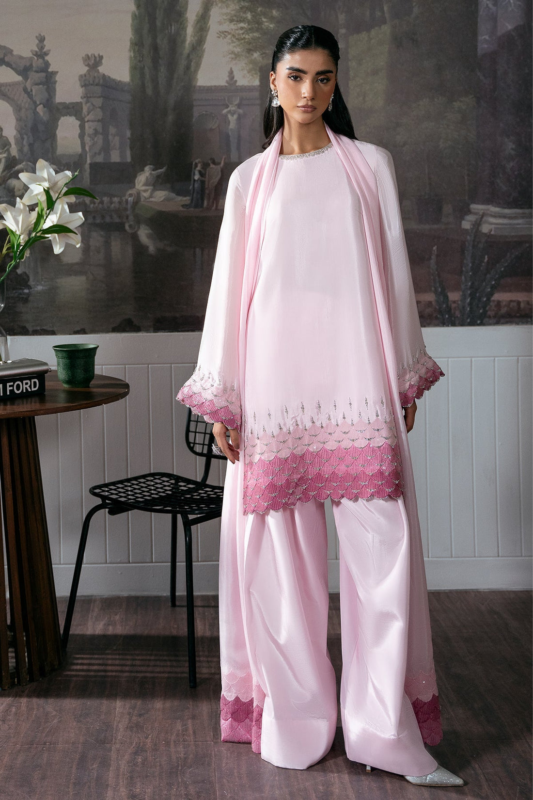 Mina Kashif | Loona Luxe Formals | Aurel - by Libasekhas - Registered Vendor of : Mina Kashif - 100% Original Designer Dress