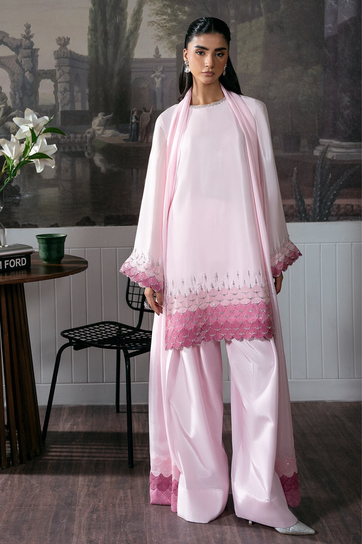 Mina Kashif | Loona Luxe Formals | Aurel - by Libasekhas - Registered Vendor of : Mina Kashif - 100% Original Designer Dress