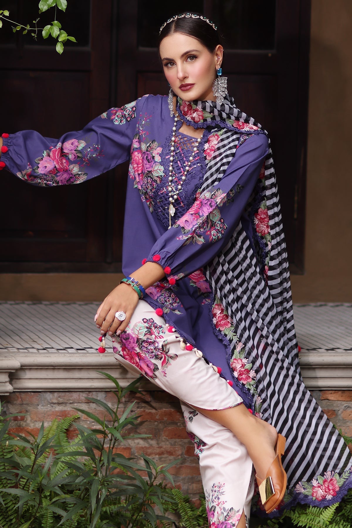 Charizma | Chunnri Collection | CH6-09 - by Libasekhas UK - Registered Vendor of : Charizma - 100% Original Designer Dress