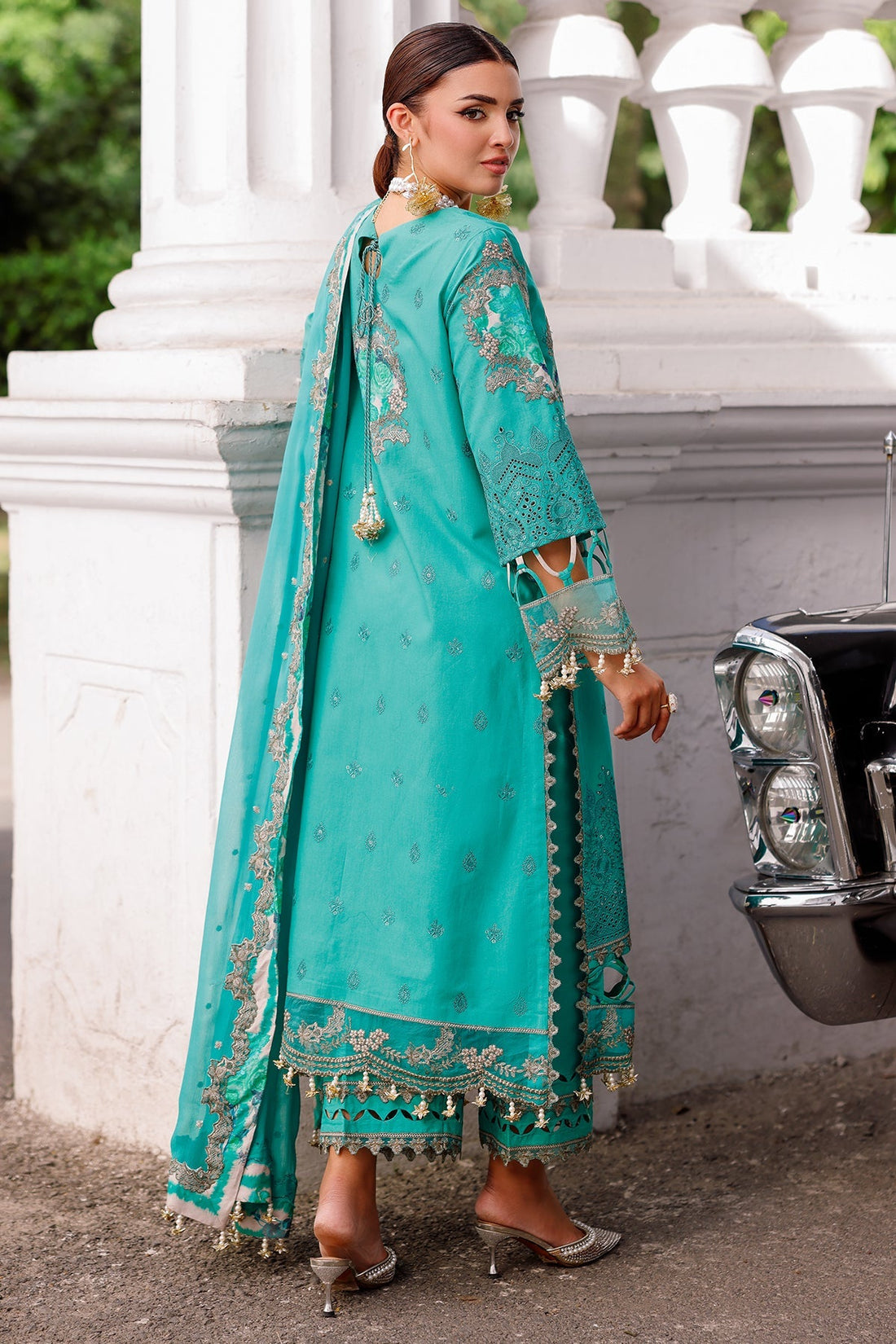 Charizma | Naranji Lawn 25 | CT5-15 - by - Libasekhas UK - Registered Vendor of : Charzima - 100% Original Designer Dresss