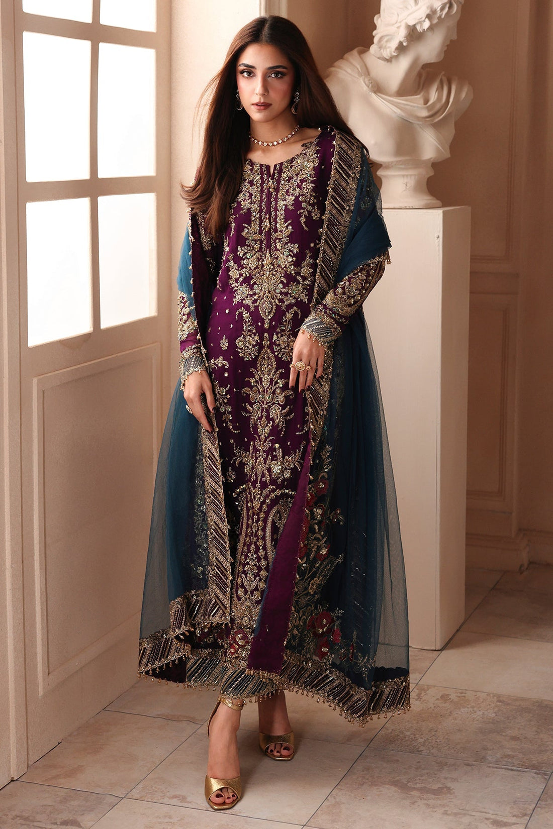Charizma | Dastan e Jashan |DJW6-01 - by Libasekhas UK - Registered Vendor of : Charizma - 100% Original Designer Dress