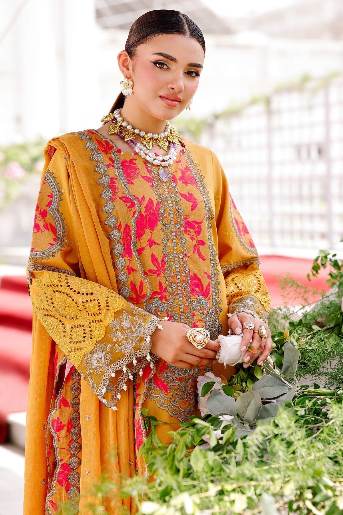Charizma | Tabeer Lawn Vol 25 | CT5-13 - by - Libasekhas UK - Registered Vendor of : Charizma - 100% Original Designer Dresss