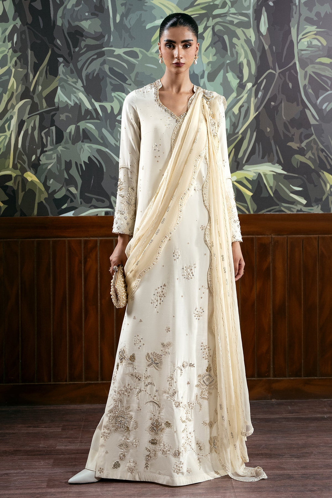 Mina Kashif | Loona Luxe Formals | Zenia - by Libasekhas - Registered Vendor of : Mina Kashif - 100% Original Designer Dress