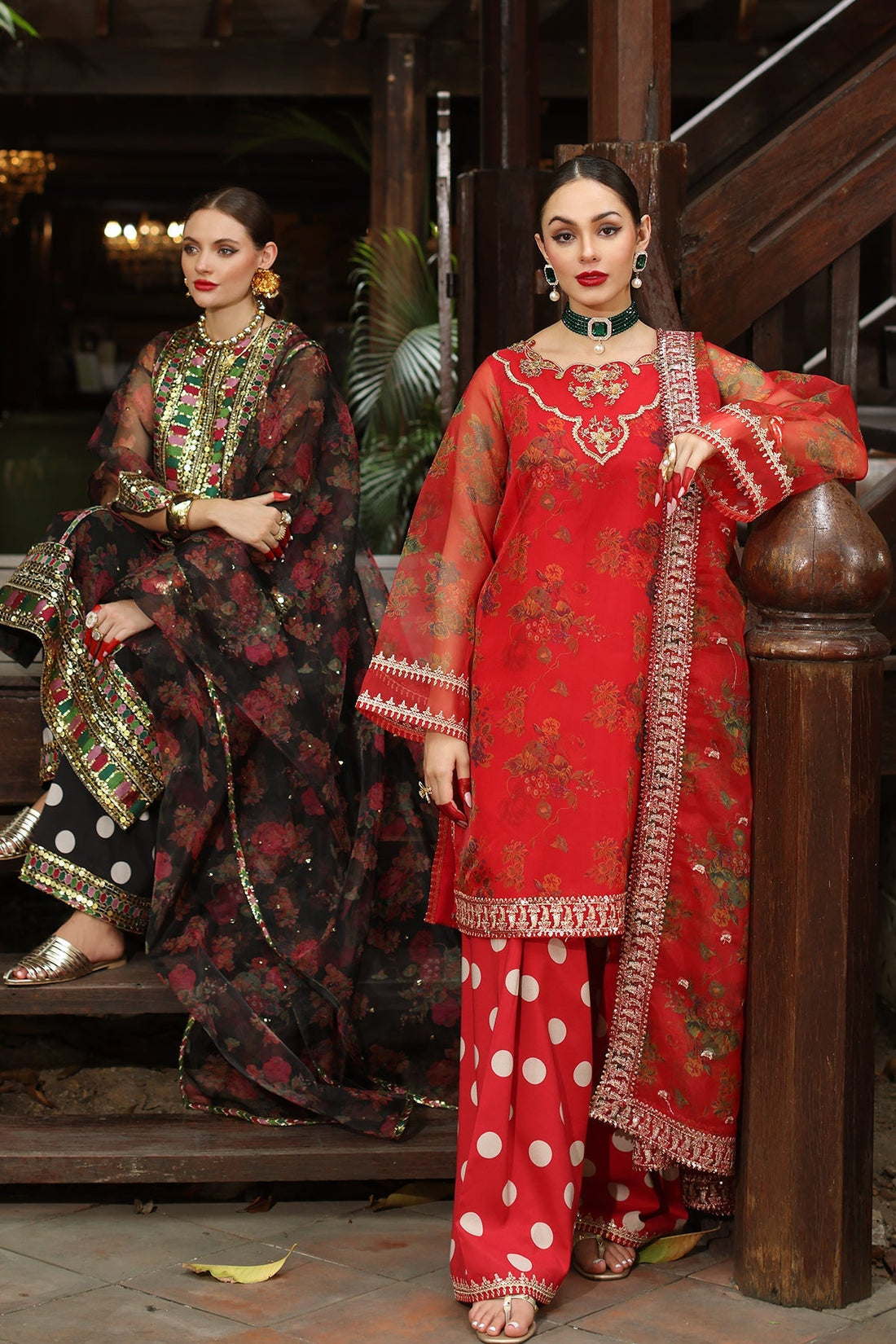 Charizma | Festive Pret | CMA-5-37 - by - Libasekhas UK - Registered Vendor of : Charizma - 100% Original Designer Dresss