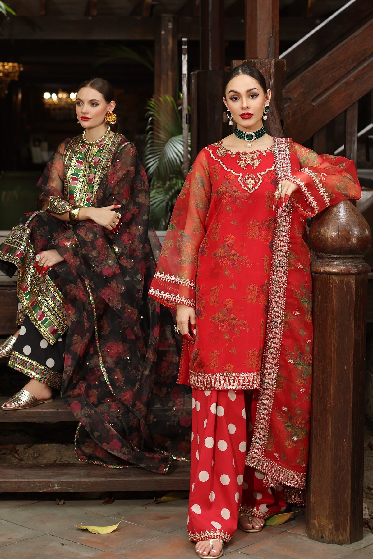 Charizma | Festive Pret | CMA-5-37 - by - Libasekhas UK - Registered Vendor of : Charizma - 100% Original Designer Dresss