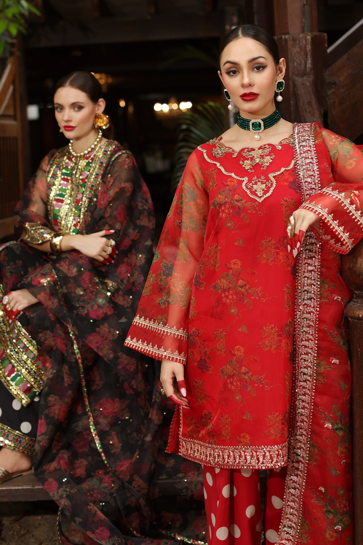 Charizma | Festive Pret | CMA-5-37 - by - Libasekhas UK - Registered Vendor of : Charizma - 100% Original Designer Dresss