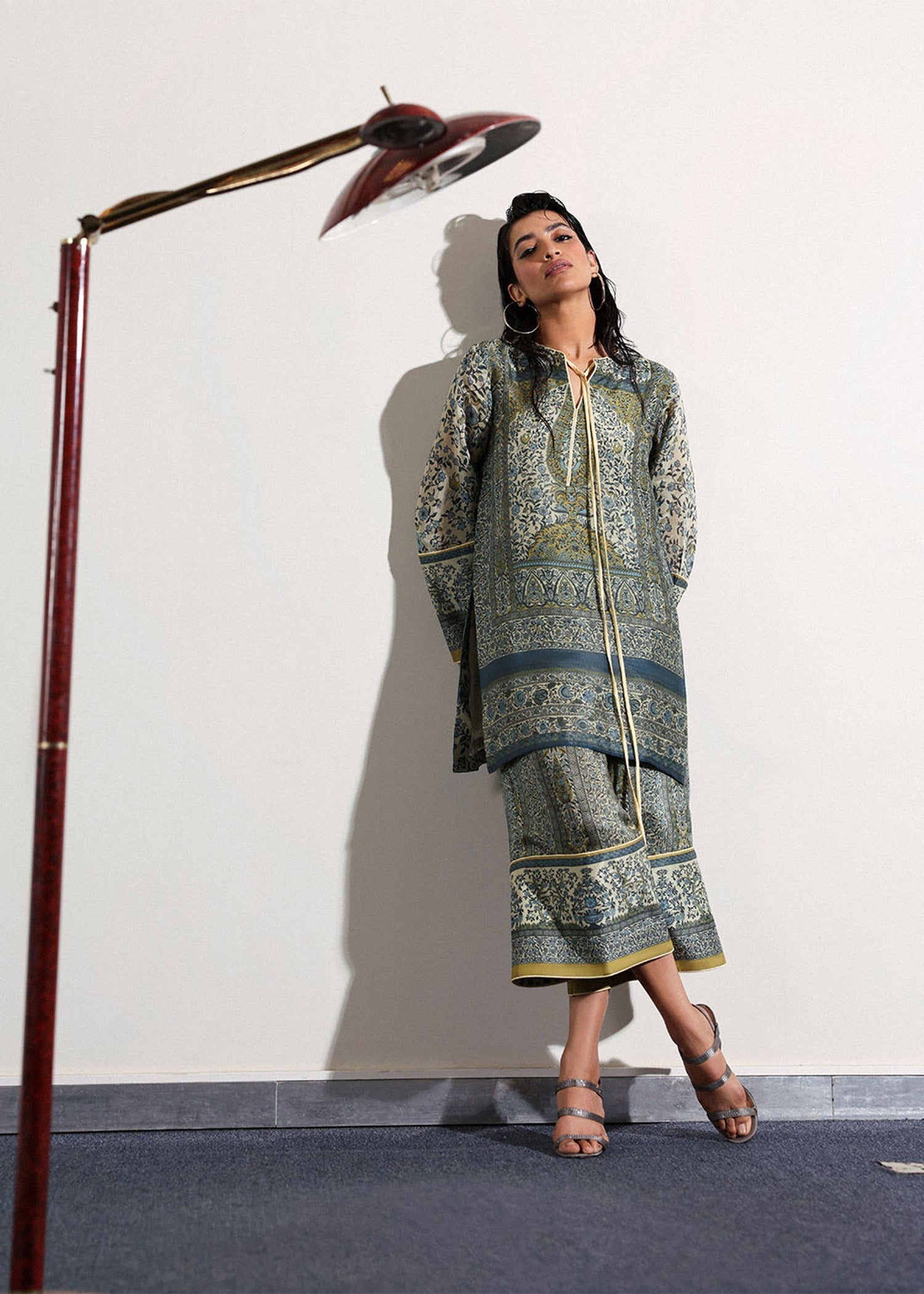 Hussain Rehar | Pay Day | Sorrel - by Libasekhas UK - Registered Vendor of : Hussain Rehar - 100% Original Designer Dress