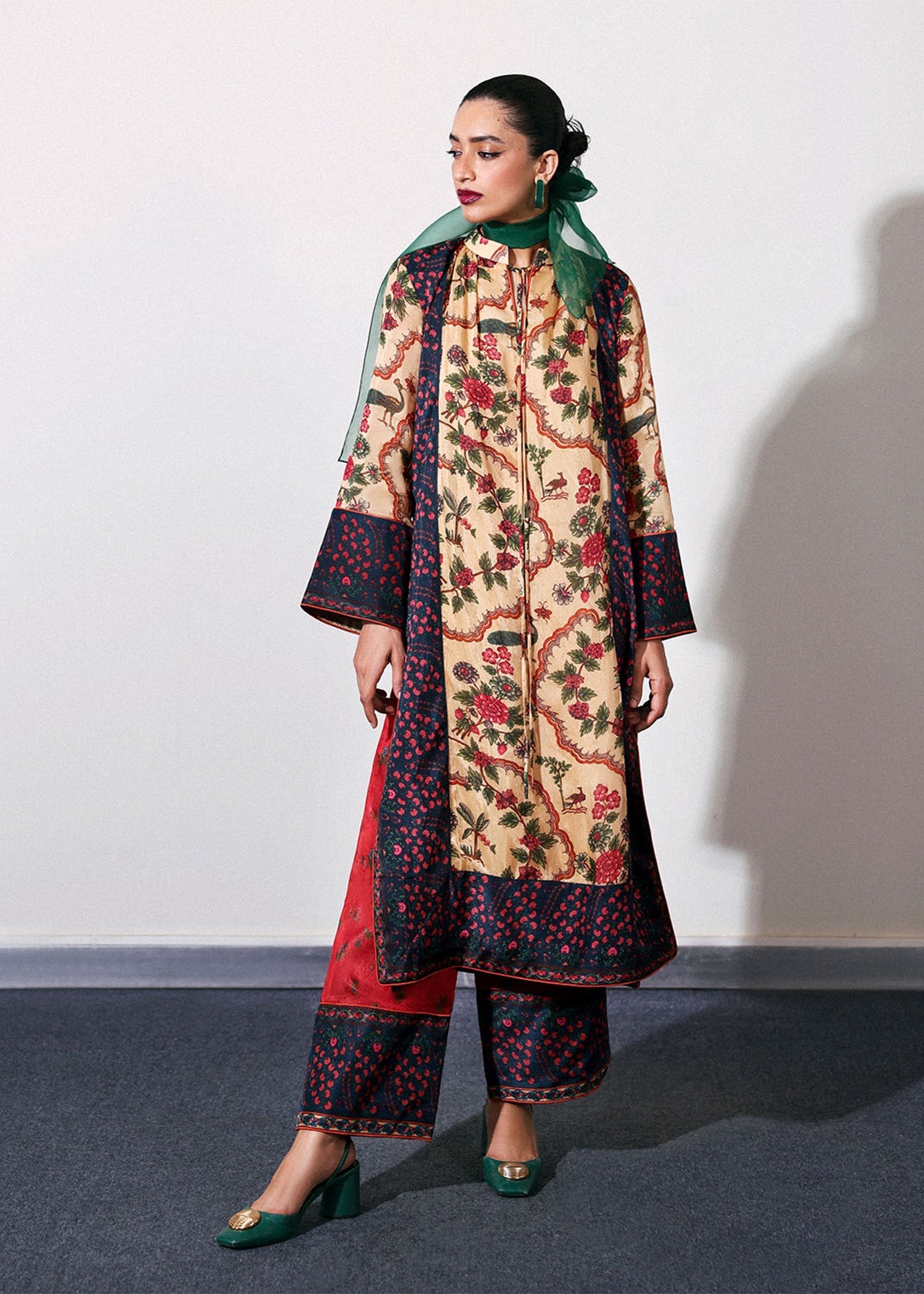 Hussain Rehar | Pay Day | Mocha - by Libasekhas UK - Registered Vendor of : Hussain Rehar - 100% Original Designer Dress