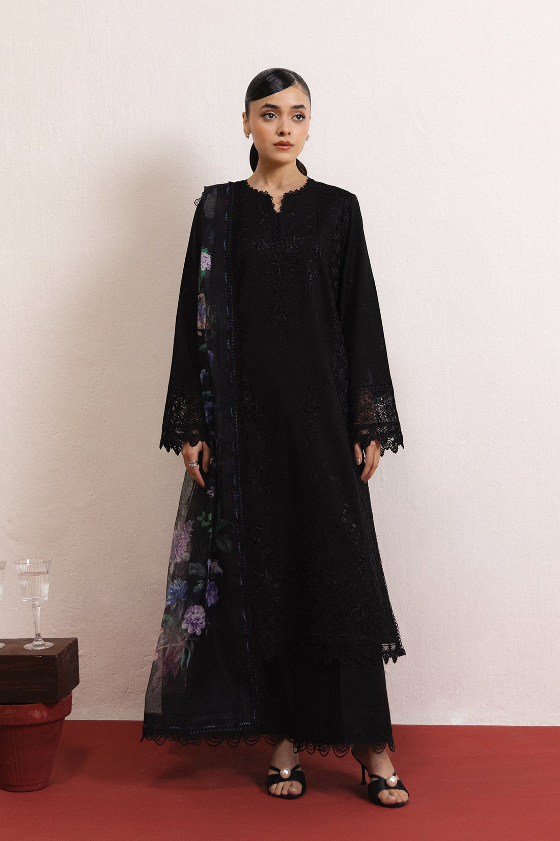 Afrozeh | Basic Pret 26 RTW |BRUME - by Libasekhas UK - Registered Vendor of : Afrozeh - 100% Original Designer Dress