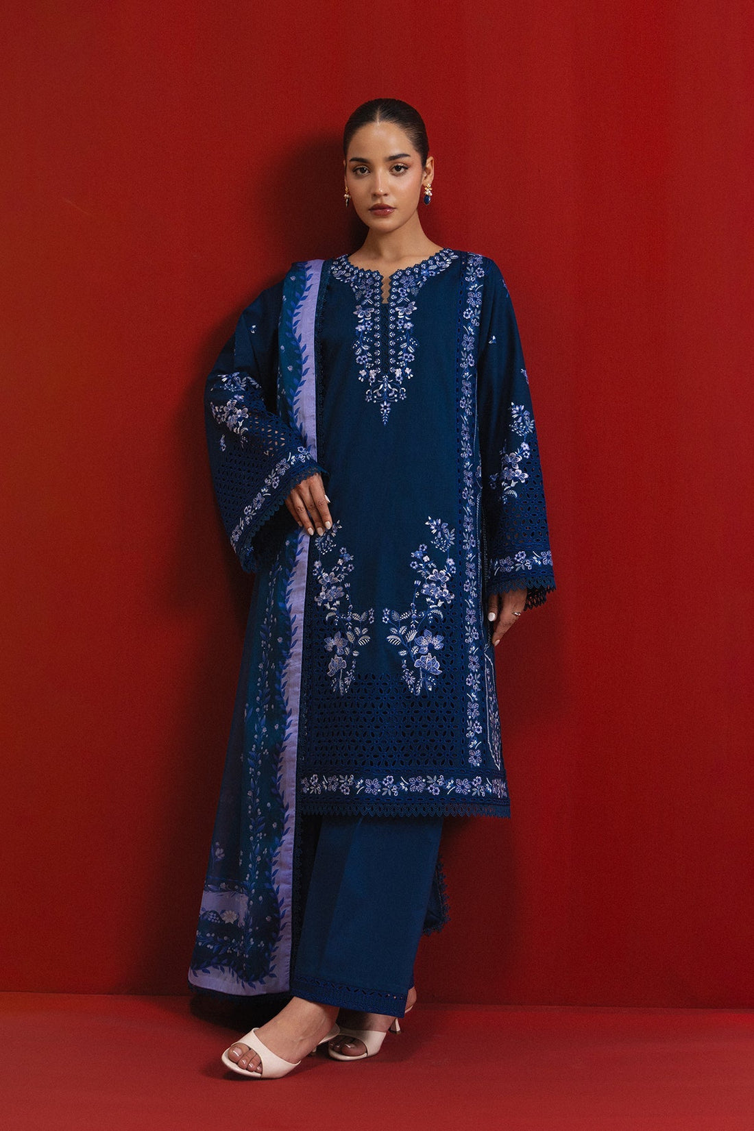 Afrozeh | Basic Pret 26 RTW | SABLEM - by Libasekhas UK - Registered Vendor of : Afrozeh - 100% Original Designer Dress