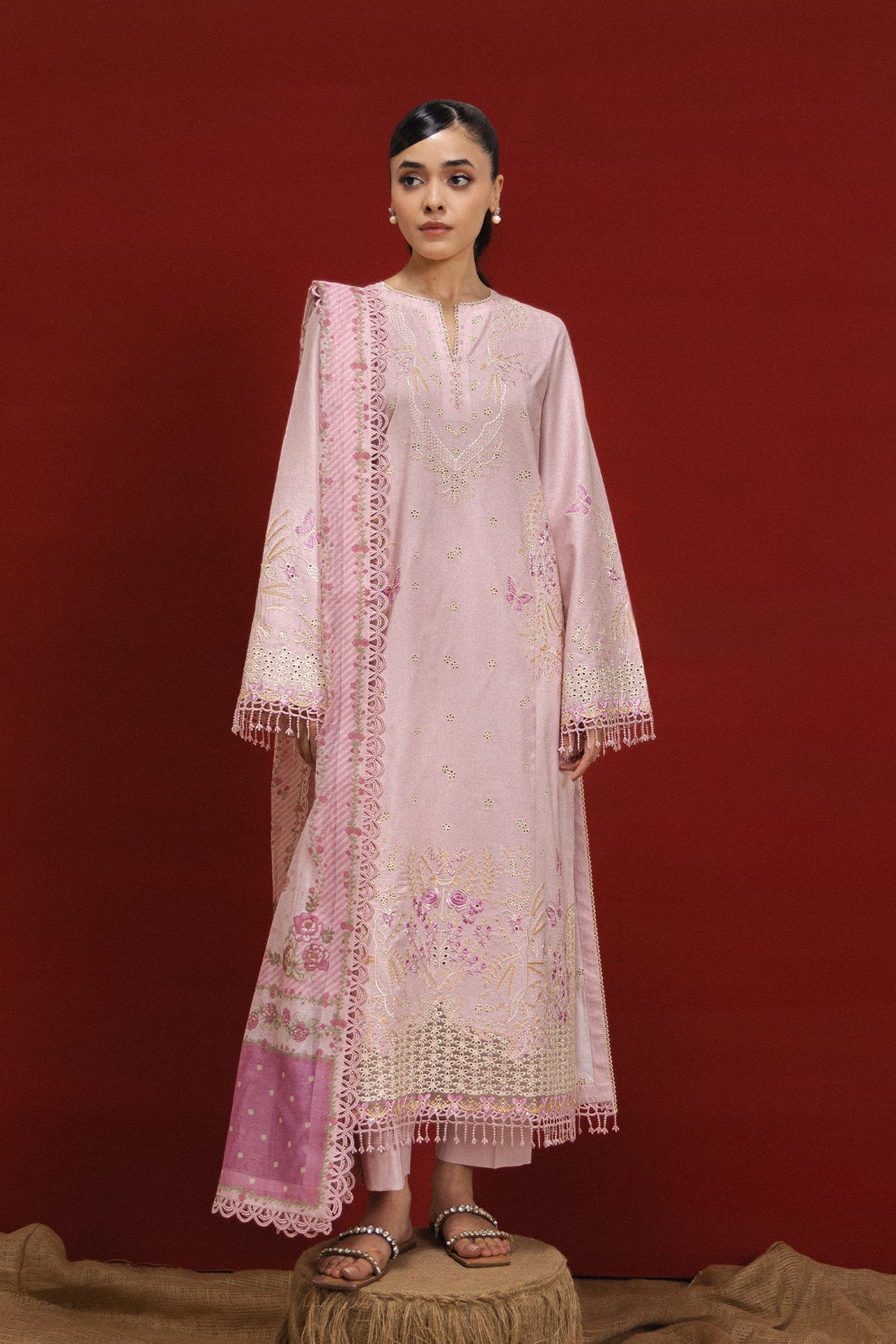 Afrozeh | Basic Pret 26 RTW | BLAIR - by Libasekhas UK - Registered Vendor of : Afrozeh - 100% Original Designer Dress