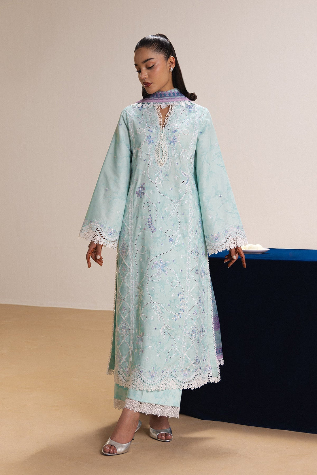 Afrozeh | Basic Pret 26 RTW |LUEUR - by Libasekhas UK - Registered Vendor of : Afrozeh - 100% Original Designer Dress