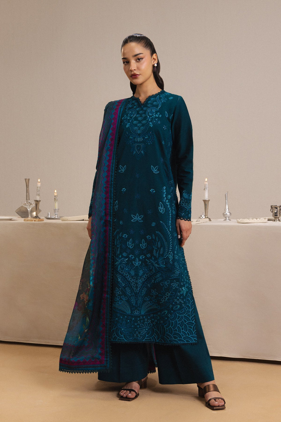 Afrozeh | Basic Pret 26 RTW | VOILE - by Libasekhas UK - Registered Vendor of : Afrozeh - 100% Original Designer Dress