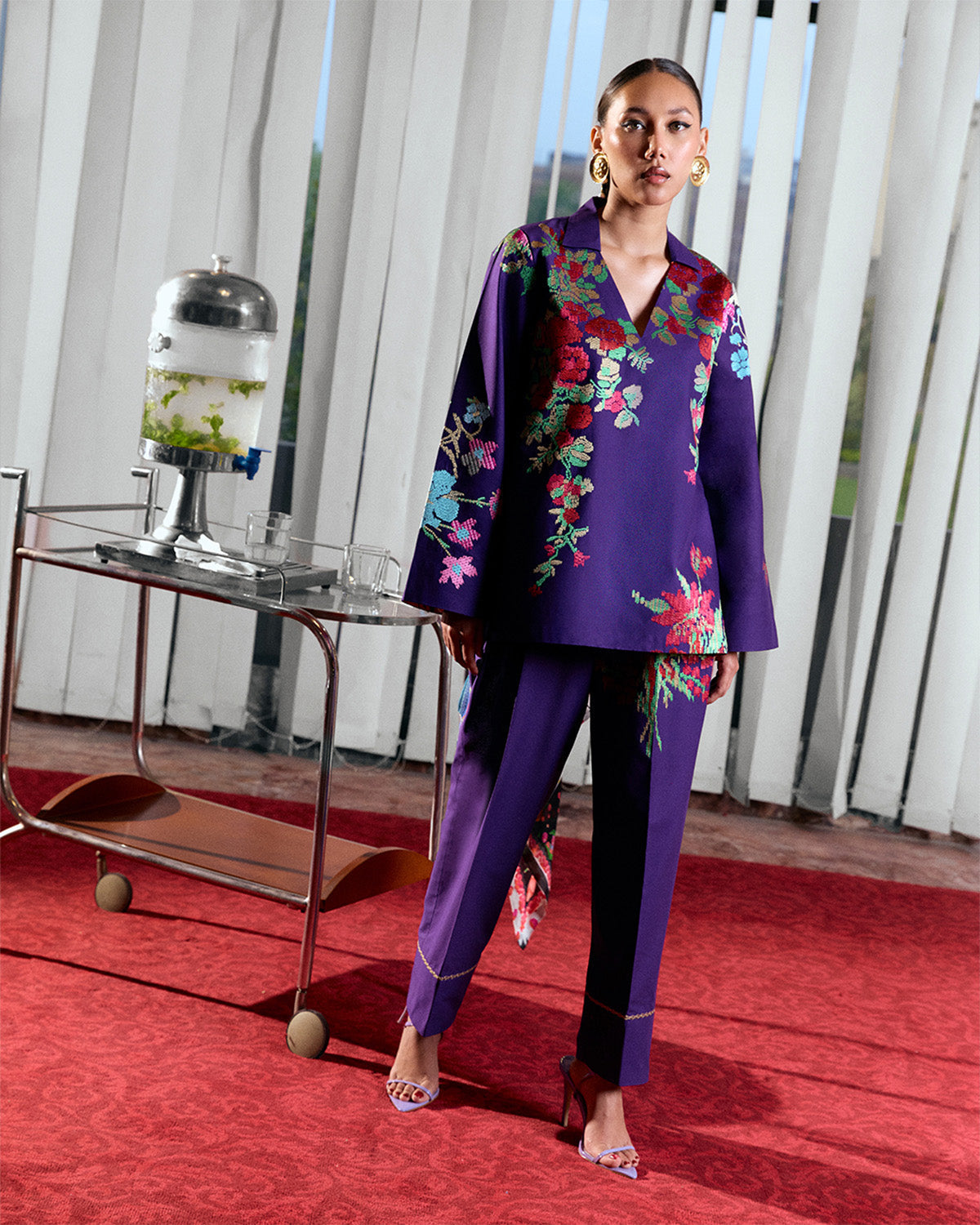 Jugnu | Summer Pret 25 | Sagnik - Scarf - by Libasekhas UK - Registered Vendor of : Jugnu - 100% Original Designer Dress