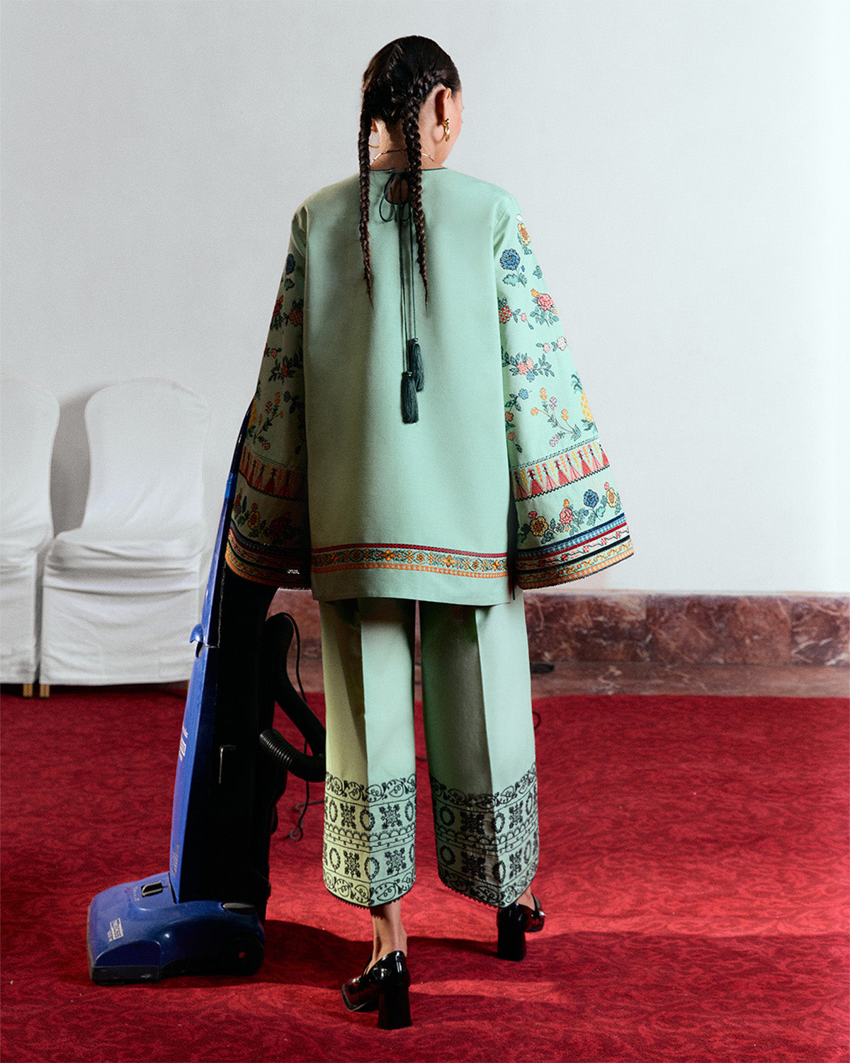 Jugnu | Summer Pret 25 | Dina - by Libasekhas UK - Registered Vendor of : Jugnu - 100% Original Designer Dress