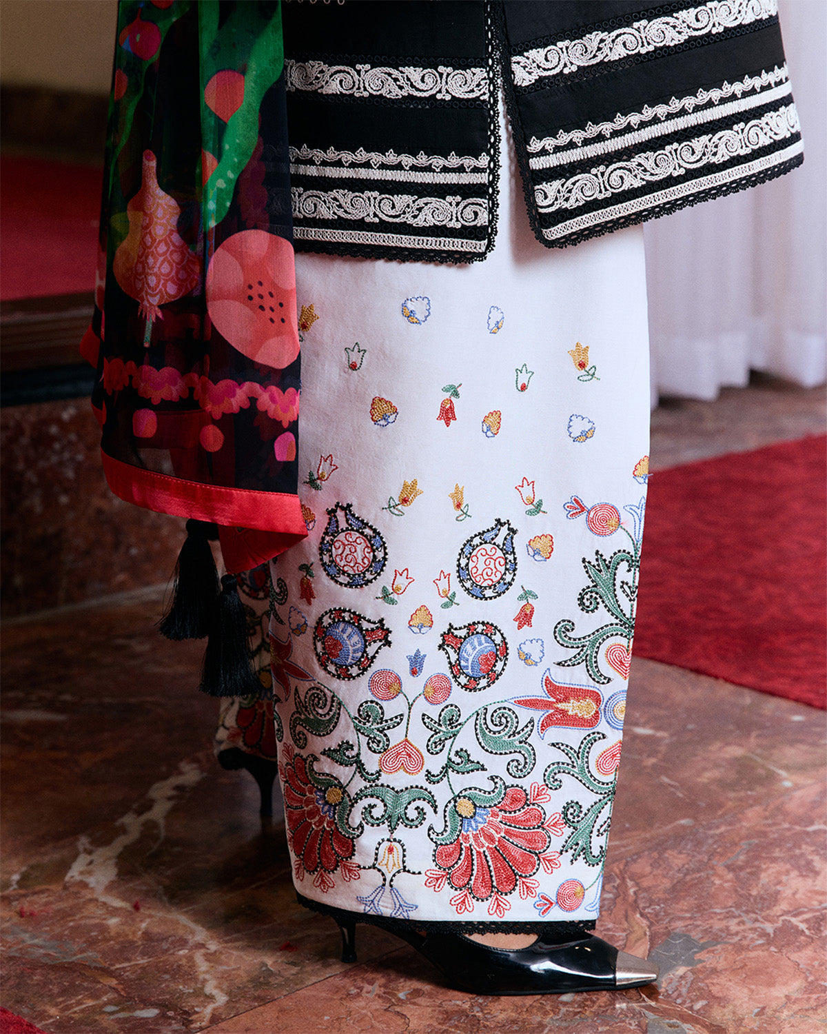 Jugnu | Summer Pret 25 | Liraz - by Libasekhas UK - Registered Vendor of : Jugnu - 100% Original Designer Dress