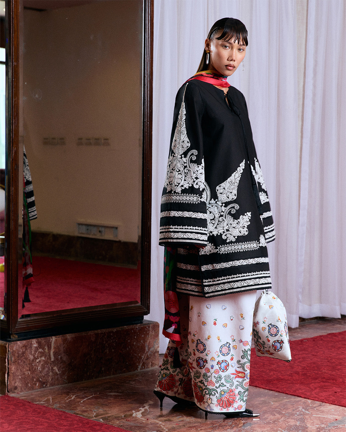 Jugnu | Summer Pret 25 | Liraz - by Libasekhas UK - Registered Vendor of : Jugnu - 100% Original Designer Dress