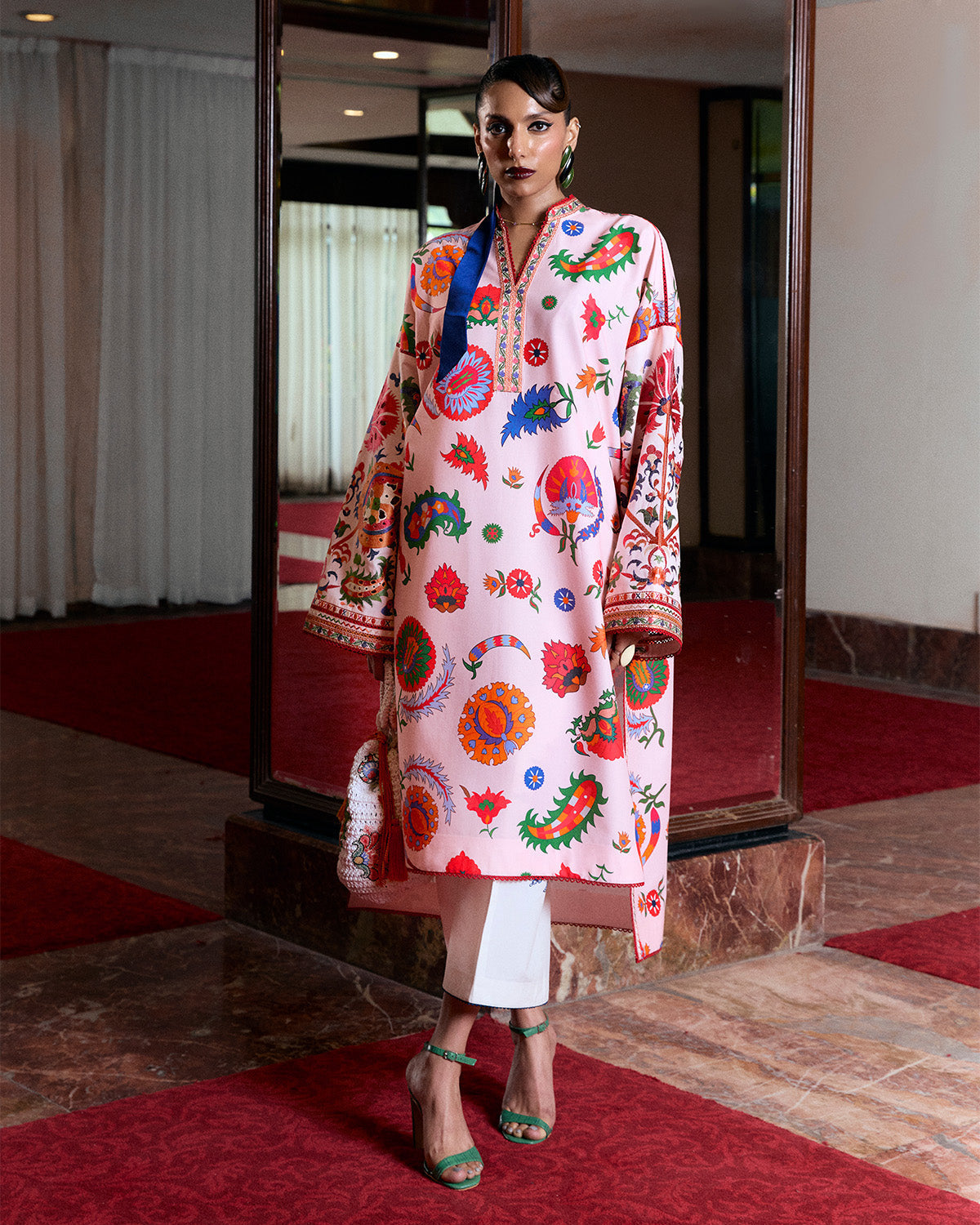 Jugnu | Summer Pret 25 | Barsha - by Libasekhas UK - Registered Vendor of : Jugnu - 100% Original Designer Dress