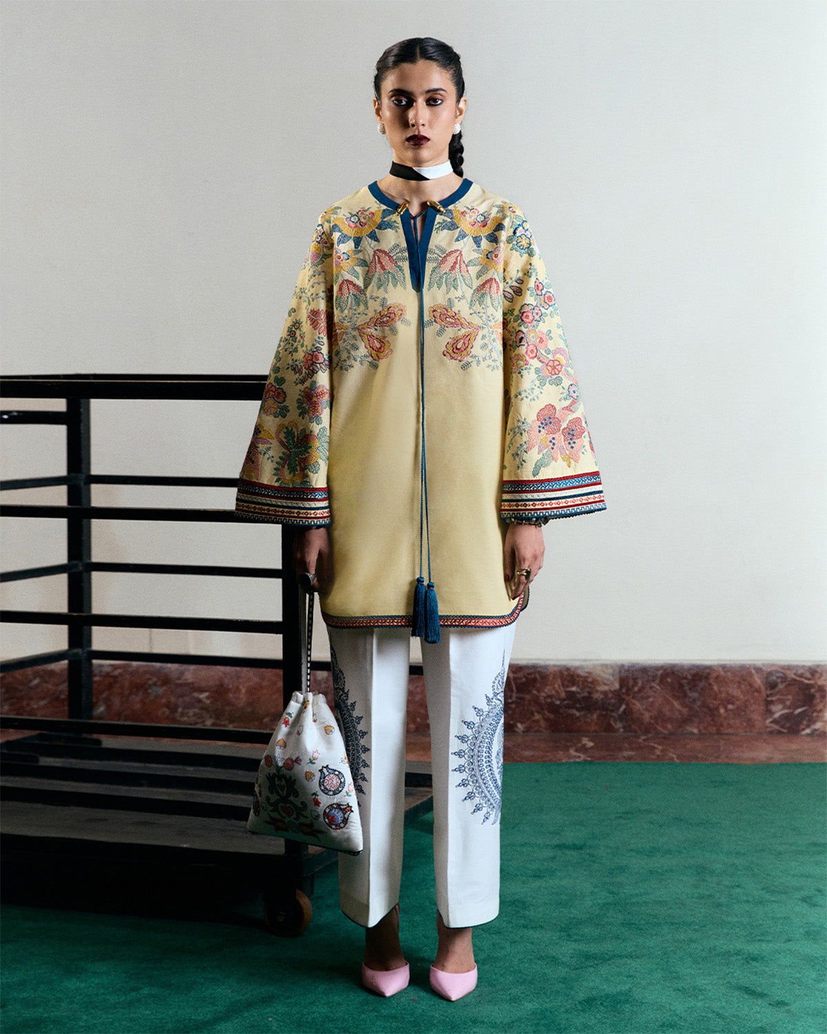 Jugnu | Summer Pret 25 | Yavani - by Libasekhas UK - Registered Vendor of : Jugnu - 100% Original Designer Dress