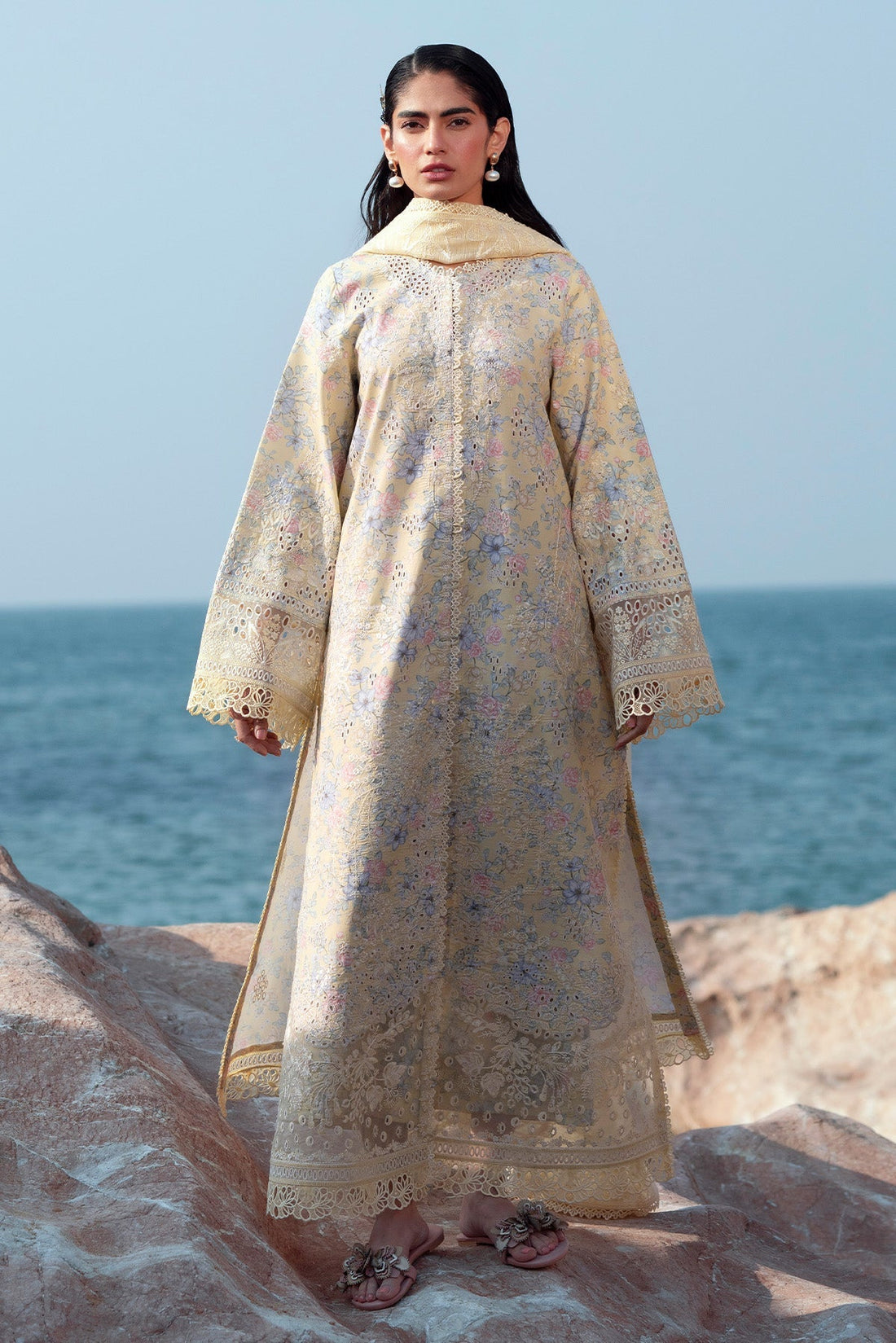 Afrozeh | Summer Together 25 | Baroque - by - Libasekhas UK - Registered Vendor of : Afrozeh - 100% Original Designer Dresss