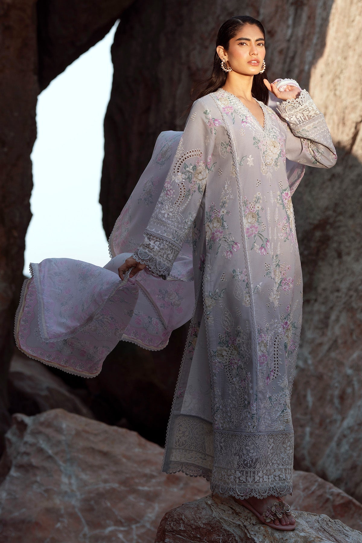 Afrozeh | Summer Together 25 | Keshi - by - Libasekhas UK - Registered Vendor of : Afrozeh - 100% Original Designer Dresss