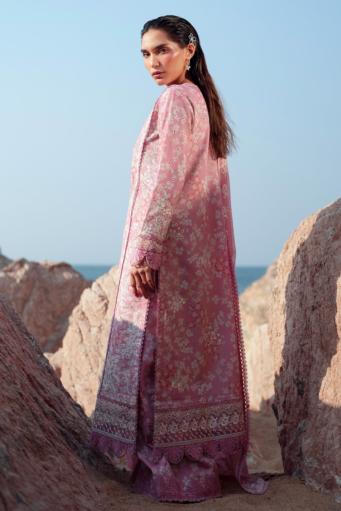 Afrozeh | Summer Together 25 | Pearls - by - Libasekhas UK - Registered Vendor of : Afrozeh - 100% Original Designer Dresss