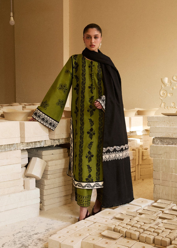 Hussain Rehar | Khaddar Pret 25 |GULMARG - by Libasekhas UK - Registered Vendor of : Hussain Rehar - 100% Original Designer Dress