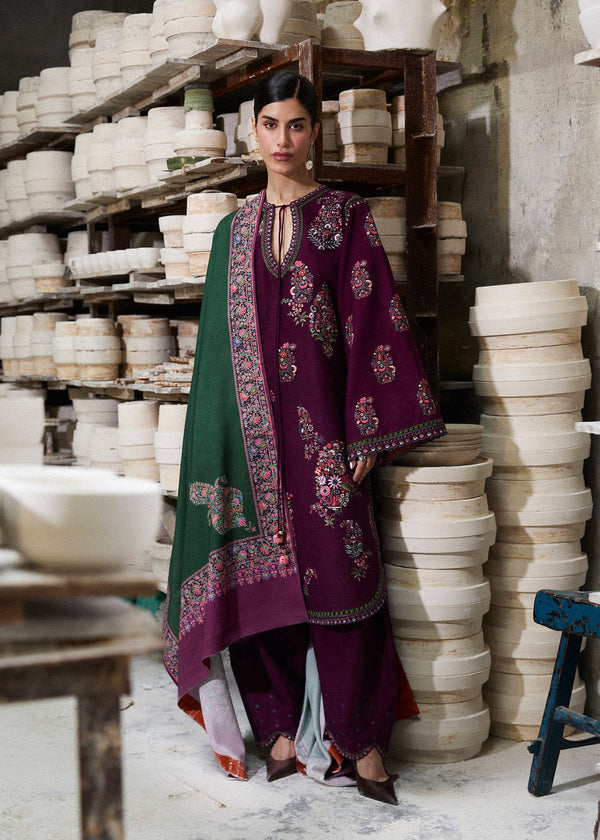 Hussain Rehar | Khaddar Pret 25 |NASHIMAN - by Libasekhas UK - Registered Vendor of : Hussain Rehar - 100% Original Designer Dress