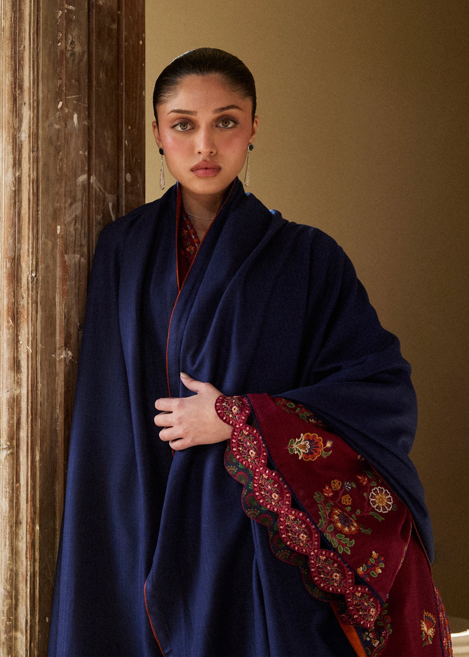 Hussain Rehar | Khaddar Pret 25 | GULNAR - by Libasekhas UK - Registered Vendor of : Hussain Rehar - 100% Original Designer Dress