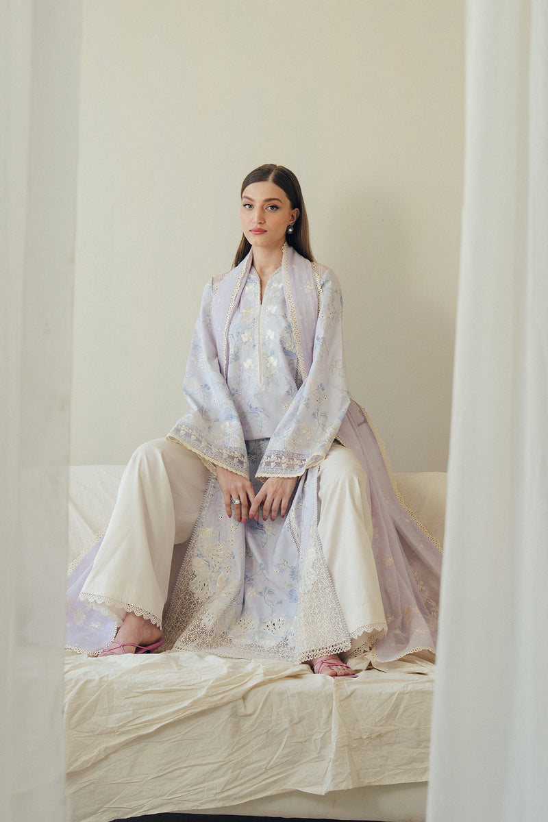 Afrozeh | Day Break 26 | DoveMist - by Libasekhas UK - Registered Vendor of : Afrozeh - 100% Original Designer Dress