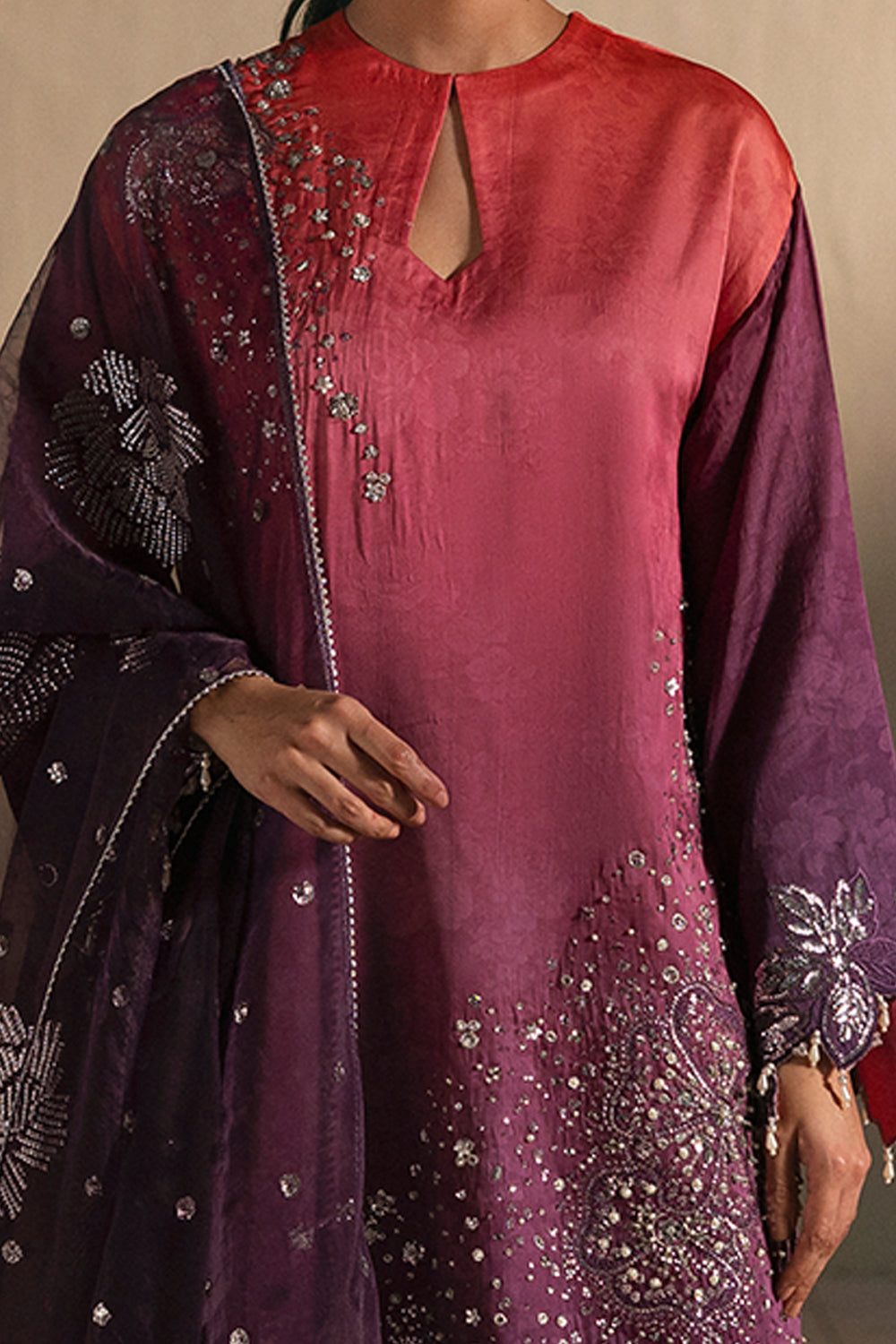 Afrozeh | Silk Muse 26 | Brumal - by Libasekhas UK - Registered Vendor of : Afrozeh - 100% Original Designer Dress