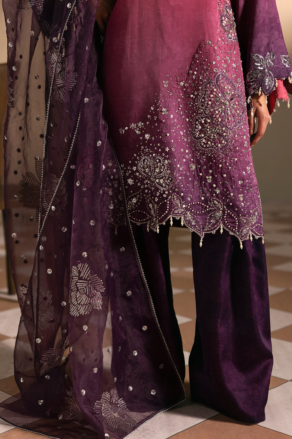 Afrozeh | Silk Muse 26 | Brumal - by Libasekhas UK - Registered Vendor of : Afrozeh - 100% Original Designer Dress