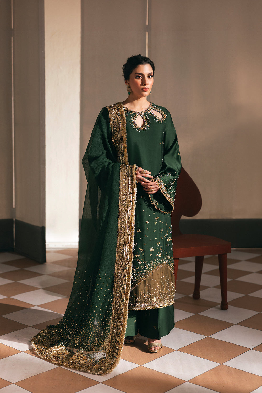 Afrozeh | Silk Muse 26 | Elour - by Libasekhas UK - Registered Vendor of : Afrozeh - 100% Original Designer Dress