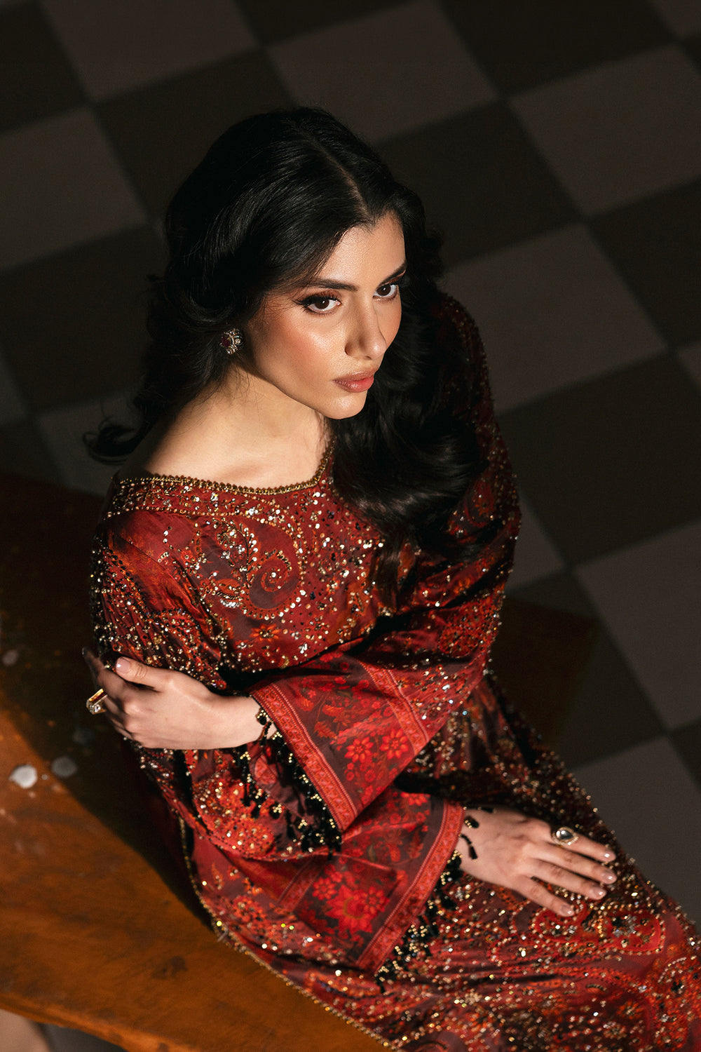 Afrozeh | Silk Muse 26 | Luxe - by Libasekhas UK - Registered Vendor of : Afrozeh - 100% Original Designer Dress