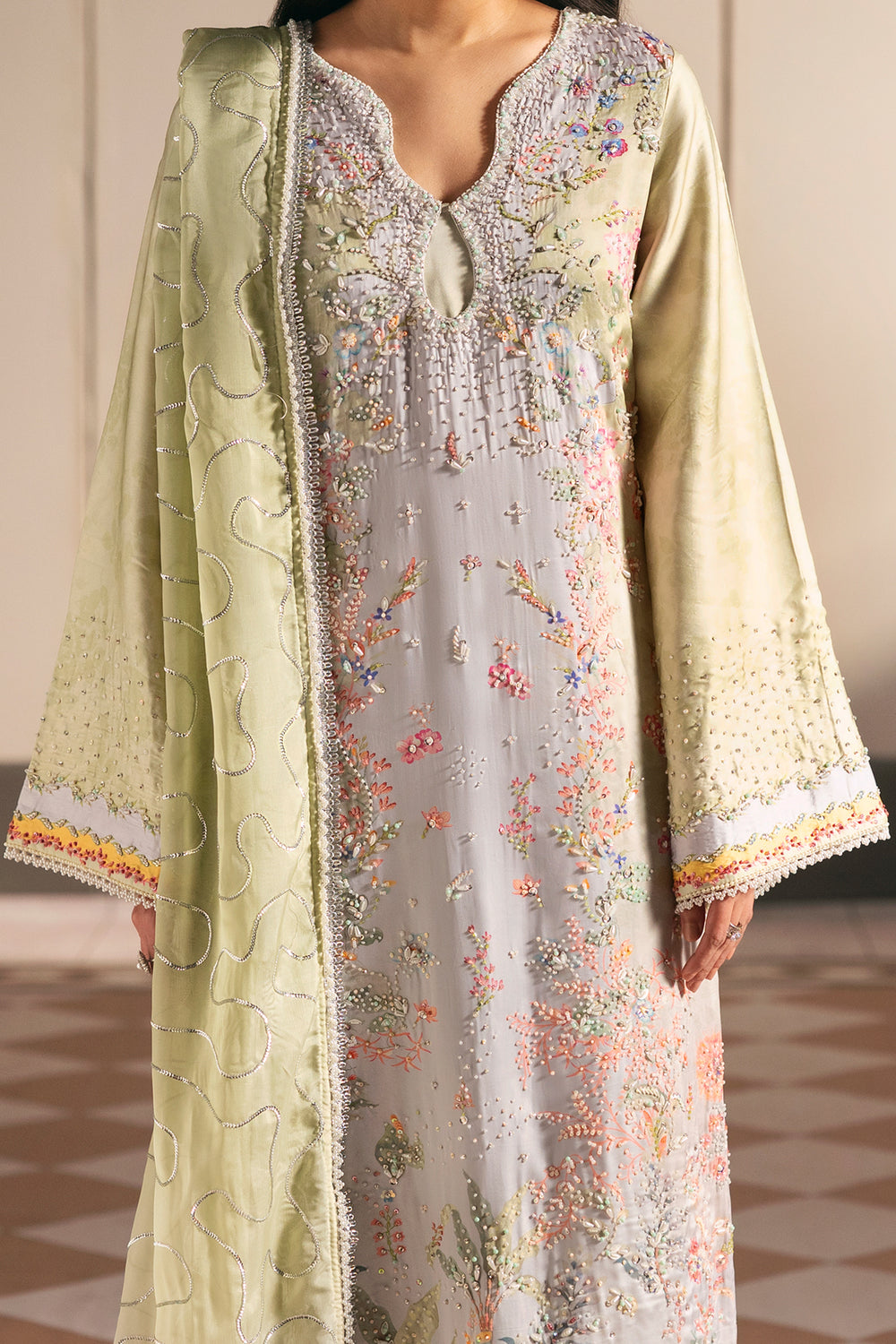 Afrozeh | Silk Muse 26 | Sublime - by Libasekhas UK - Registered Vendor of : Afrozeh - 100% Original Designer Dress