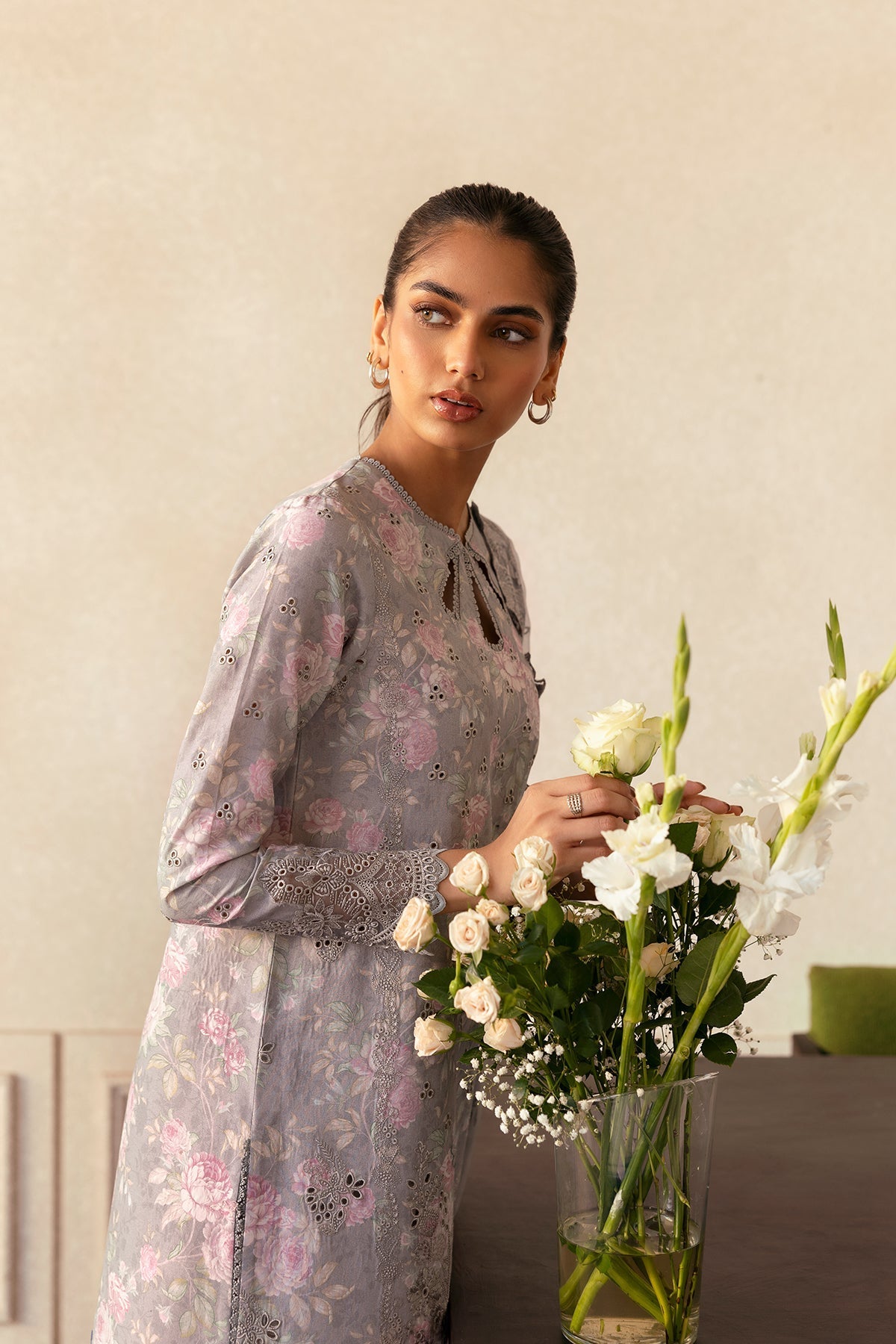 Afrozeh | Day Break | Wind Brushed - by - Libasekhas UK - Registered Vendor of : Afrozeh - 100% Original Designer Dresss