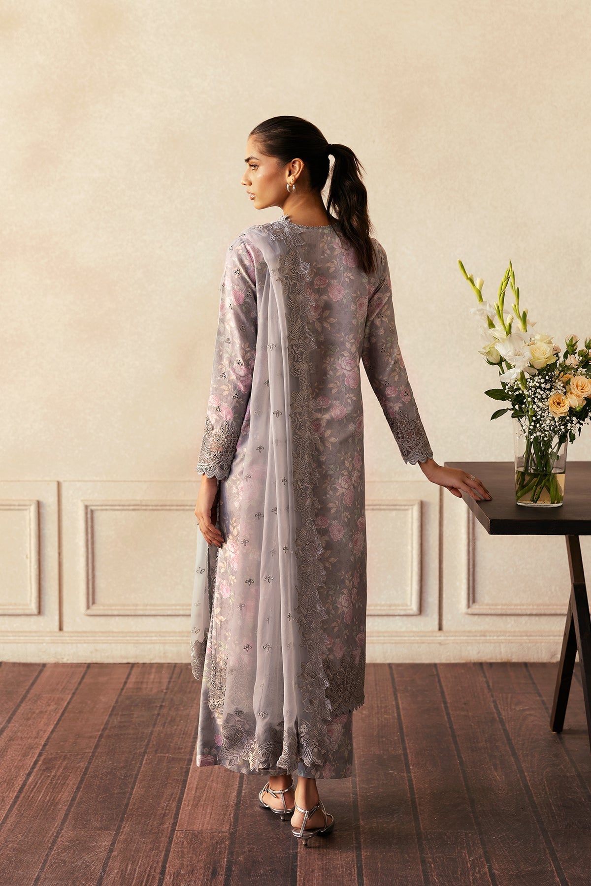 Afrozeh | Day Break | Wind Brushed - by - Libasekhas UK - Registered Vendor of : Afrozeh - 100% Original Designer Dresss